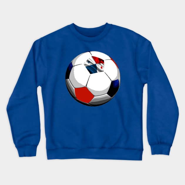 Panama Soccer Crewneck Sweatshirt by asaiphoto